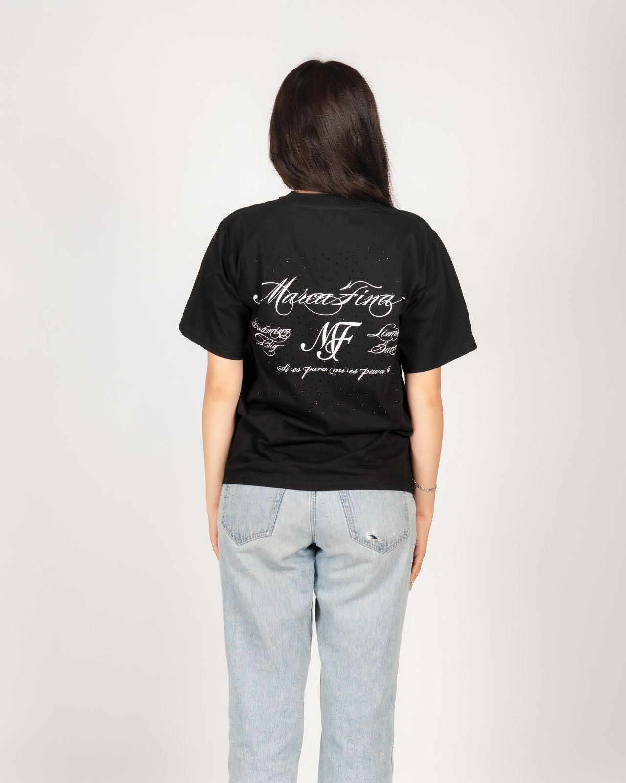 BLACK LIMITLESS GROWTH TEE RELAXED